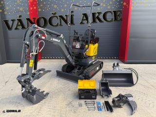 🎁 PŘEDVÁNOČNÍ AKCE – DÁREK V HODNOTĚ 56 889 Kč ZDARMA! Pořiďte si svůj minibagr ještě letos a získejte příslušenství úplně...